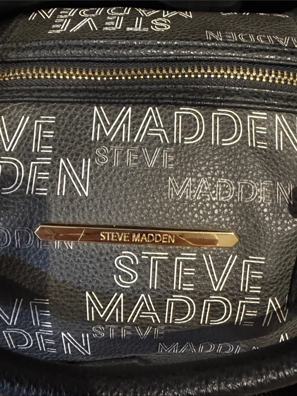 Steve Madden Black  Travel Duffel